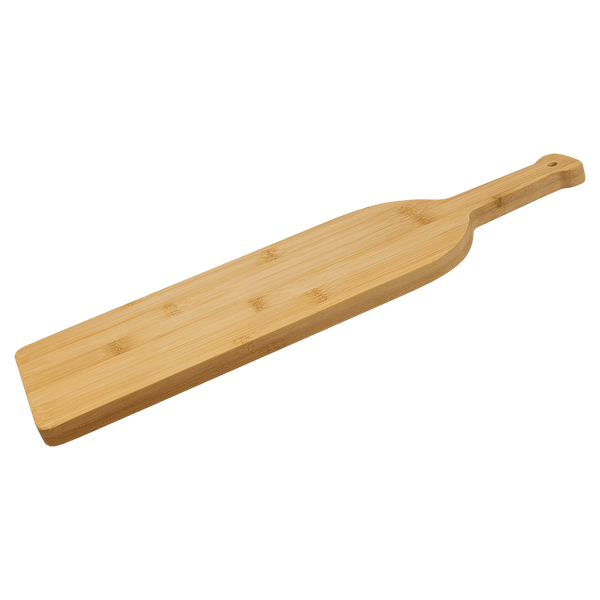 Wine Bottle Bamboo Cutting Board - Laser Engraved Drinkware