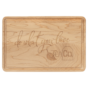 Maple Cutting Board with Drip - Laser Engraved Kitchen