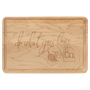 Maple Cutting Board with Drip - Laser Engraved Kitchen