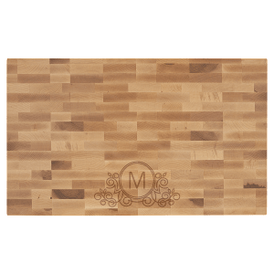 Maple Butcherblock Cutting Board - Laser Engraved Kitchen