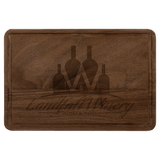 Walnut Cutting Board with Drip - Laser Engraved Kitchen
