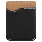 Leatherette Phone Wallet - Laser Engraved Leatherette