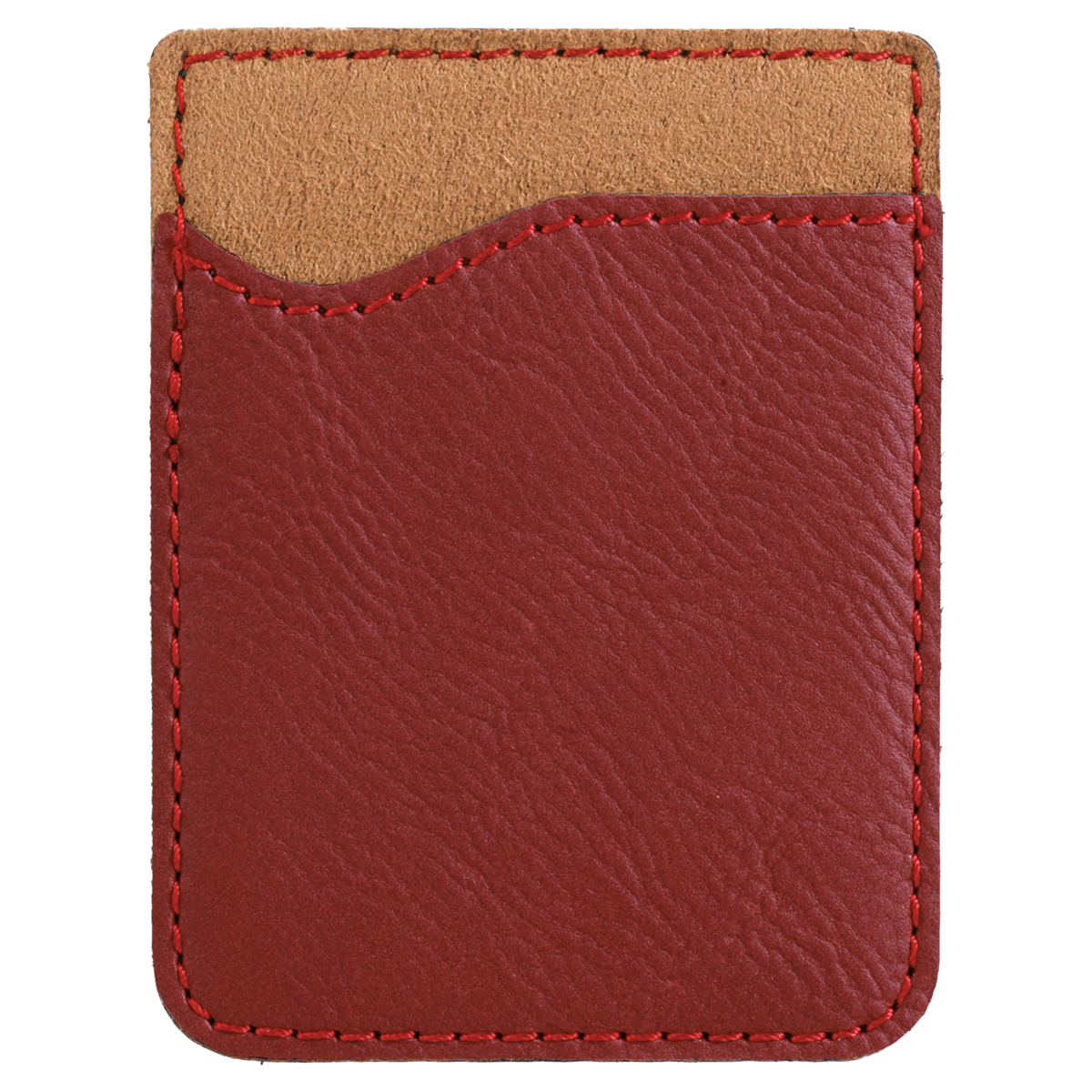 Leatherette Phone Wallet - Laser Engraved Leatherette