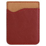 Leatherette Phone Wallet - Laser Engraved Leatherette