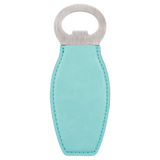 Teal with Black Engraving Magnetic Bottle Opener - Laser Engraved Drinkware