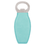 Teal with Black Engraving Magnetic Bottle Opener - Laser Engraved Drinkware