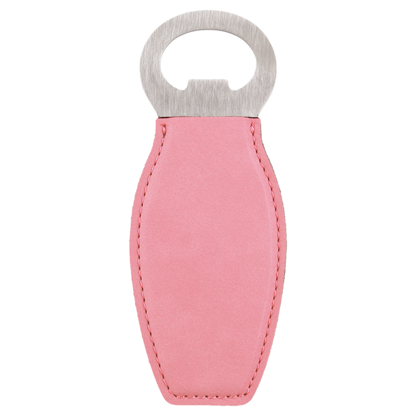 Pink with Black Engraving Magnetic Bottle Opener - Laser Engraved Drinkware