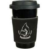 Black/Gold Mug Sleeve - Laser Engraved Drinkware