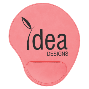 Mouse Pad - Laser Engraved Leatherette