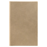 Light Brown with Black Engraving Journal with Lined Notepad - Laser Engraved Leatherette