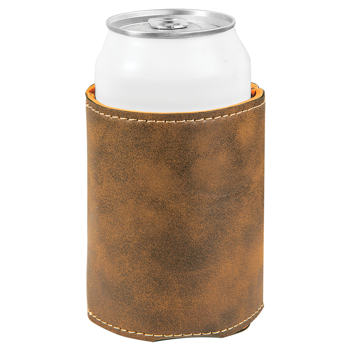 Rustic with Black Engraving Beverage Holder - Laser Engraved Corporate Gift