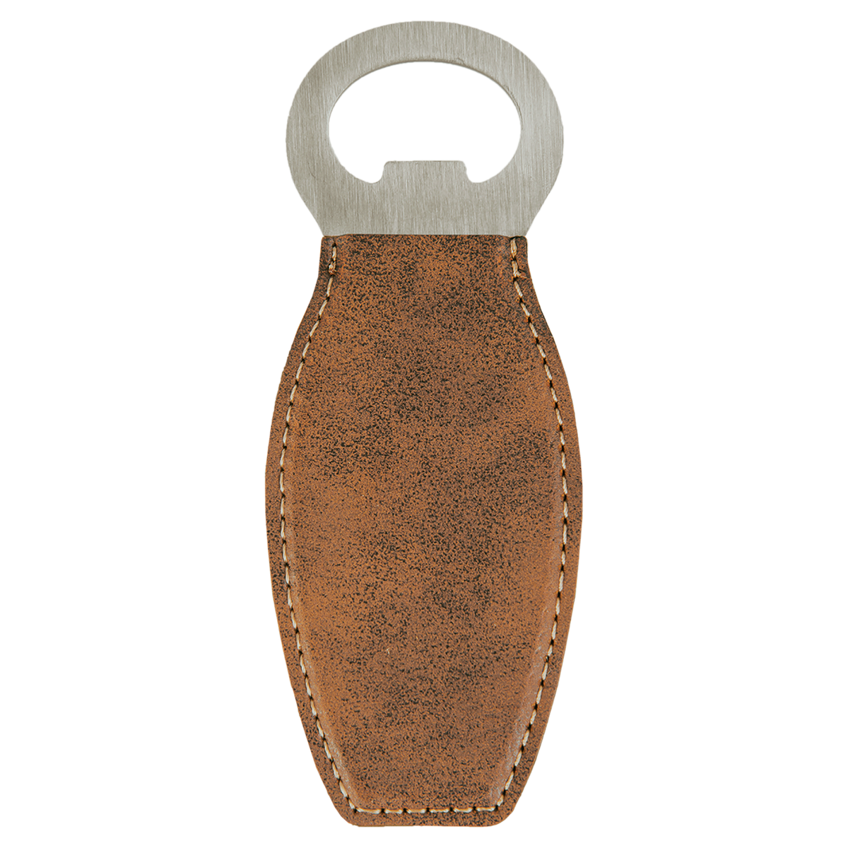 Rustic with Gold Engraving Magnetic Bottle Opener - Laser Engraved Drinkware