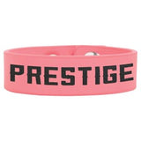 Pink Youth Cuff Bracelet - Laser Engraved Leatherette