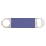 Purple with Black Engraving Bottle Opener - Laser Engraved Drinkware
