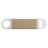 Light Brown with Black Engraving Bottle Opener - Laser Engraved Drinkware