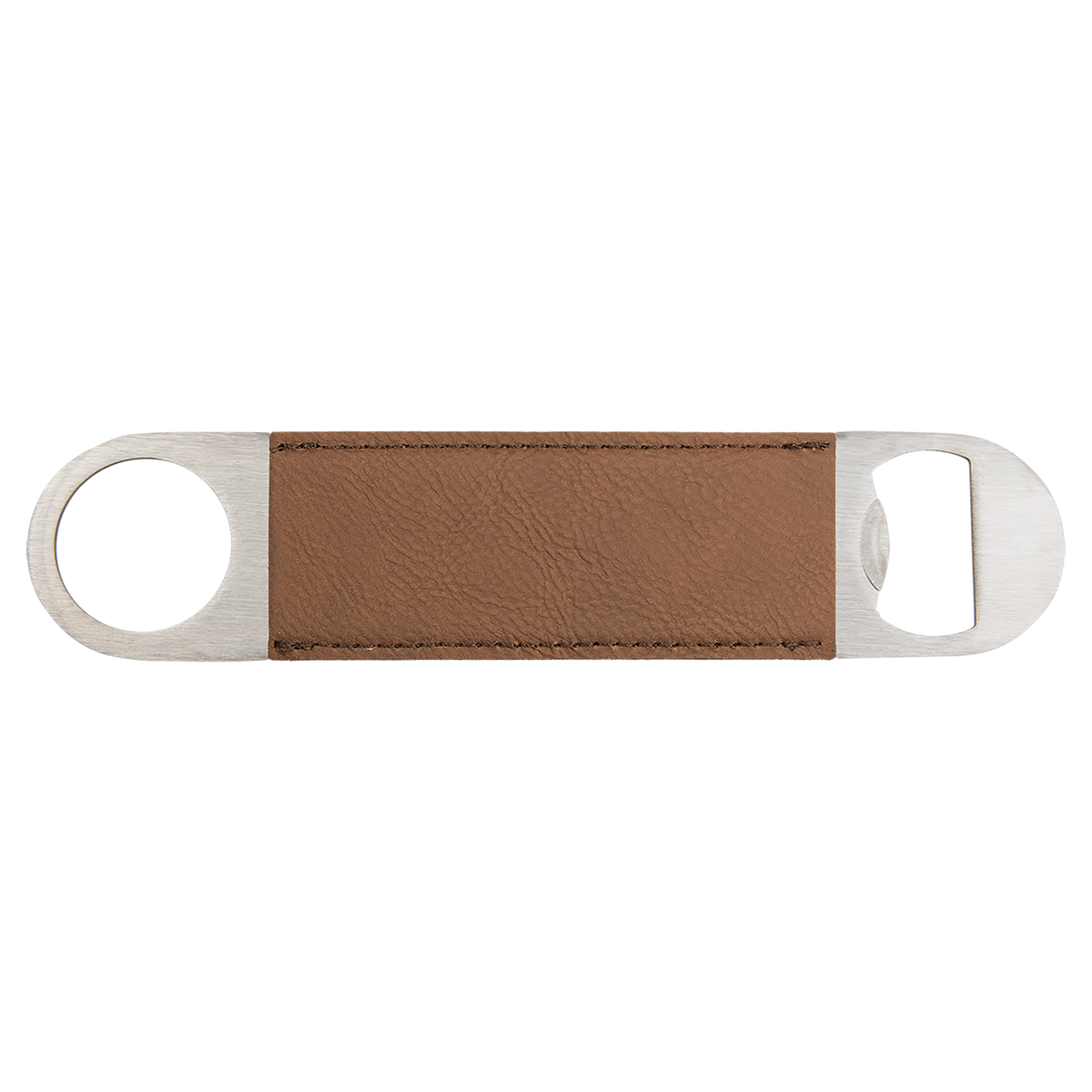 Dark Brown with Black Engraving Bottle Opener - Laser Engraved Drinkware