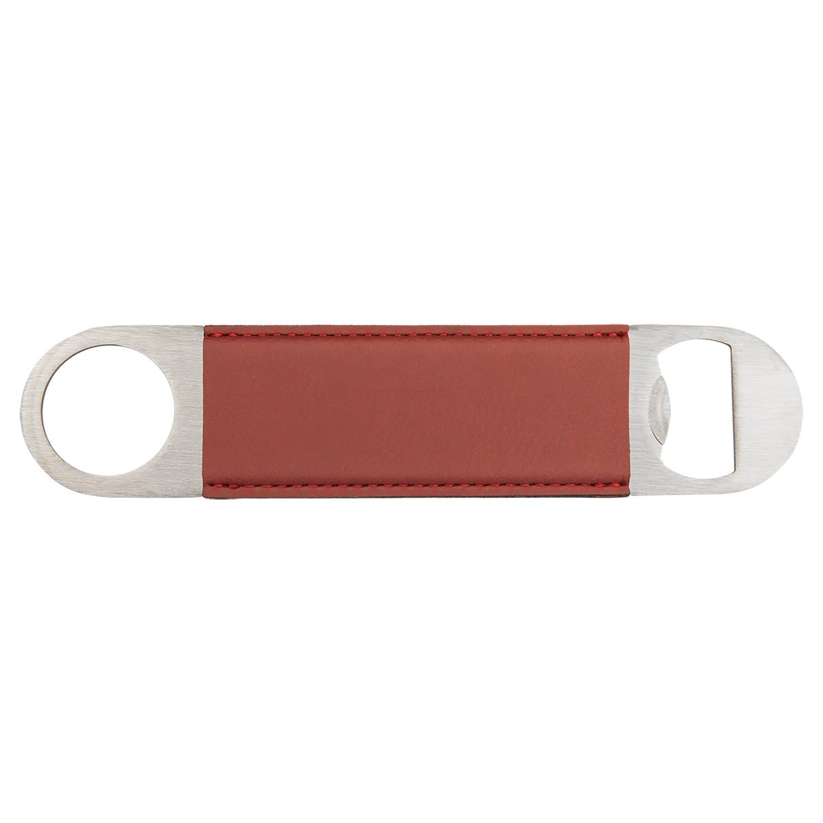 Rose with Black Engraving Bottle Opener - Laser Engraved Drinkware