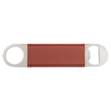 Rose with Black Engraving Bottle Opener - Laser Engraved Drinkware