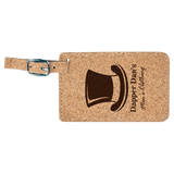 Luggage Tag - Laser Engraved Leatherette