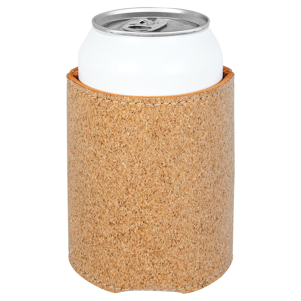 Cork with Black Engraving Beverage Holder - Laser Engraved Corporate Gift