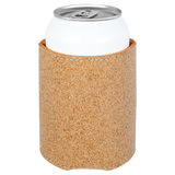 Cork with Black Engraving Beverage Holder - Laser Engraved Corporate Gift