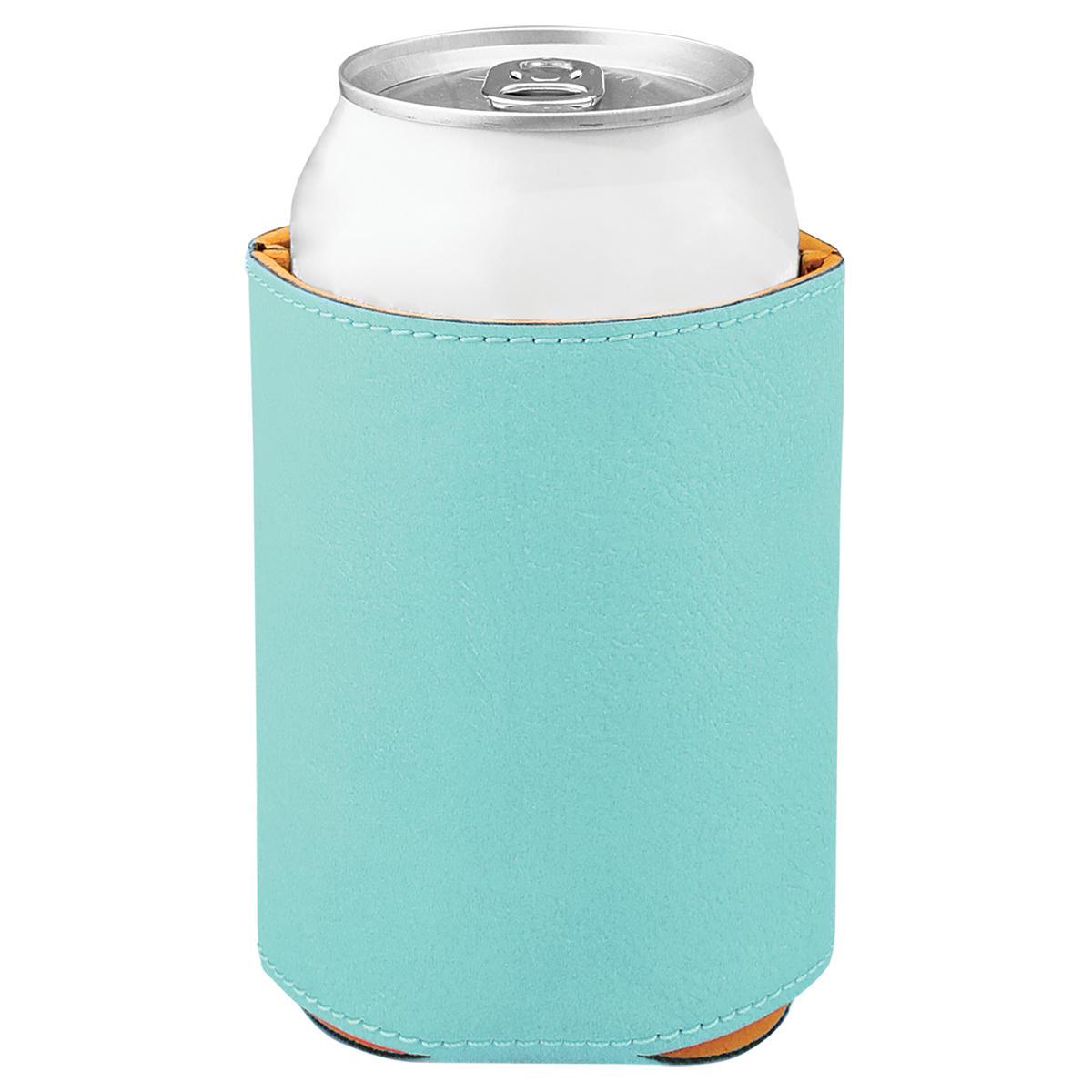 Teal with Black Engraving Beverage Holder - Laser Engraved Corporate Gift