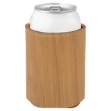 Bamboo with Black Engraving Beverage Holder - Laser Engraved Corporate Gift