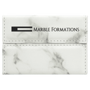  White Marble-Black