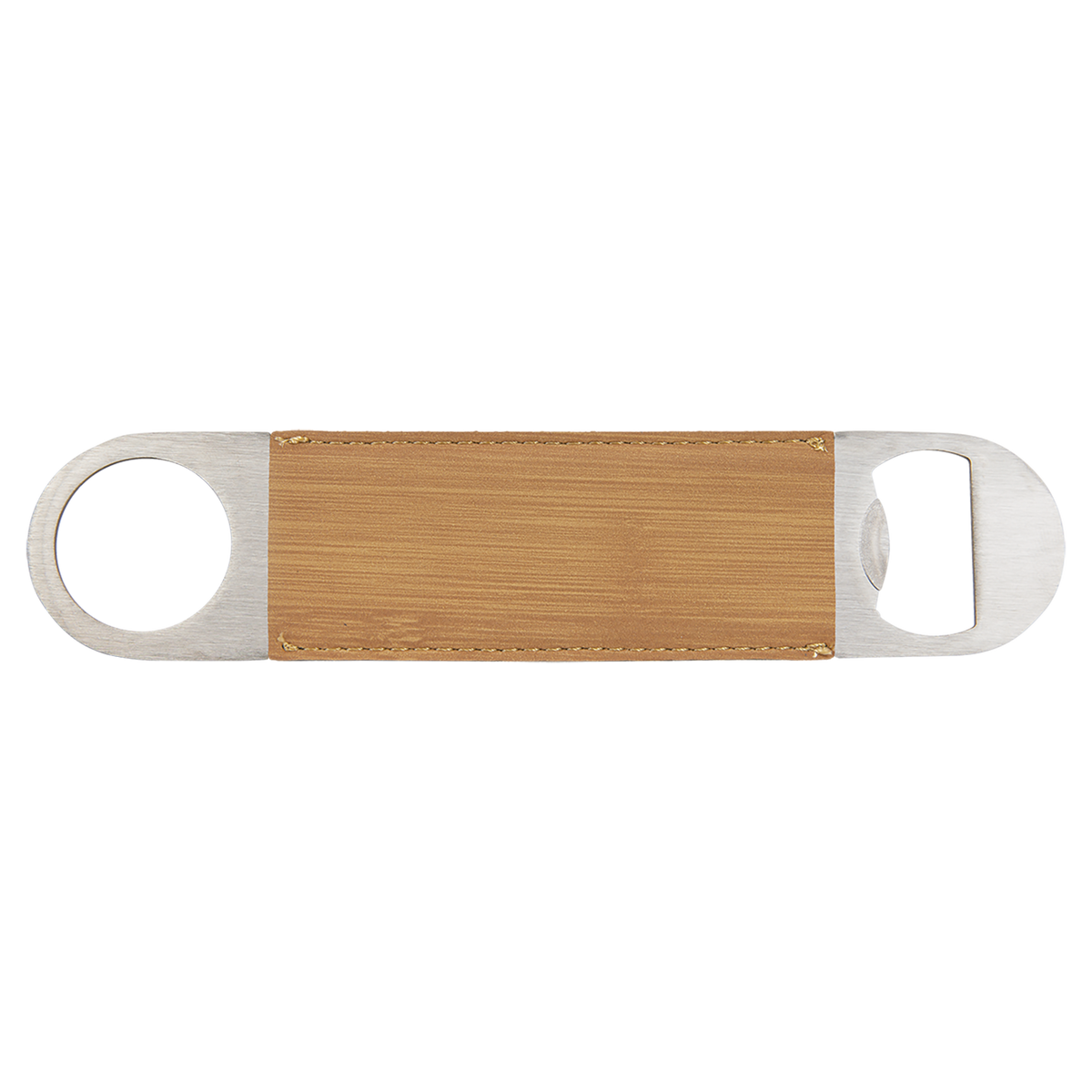 Bamboo Bottle Opener - Laser Engraved Drinkware