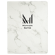  White Marble-Black
