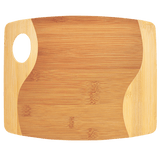 Two Tone Cutting Board with Handle - Laser Engraved Kitchen