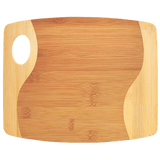 Two Tone Cutting Board with Handle - Laser Engraved Kitchen