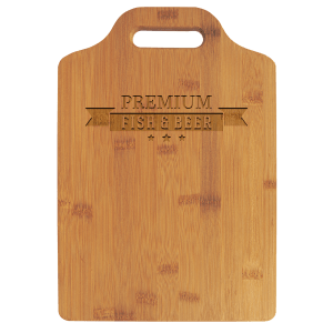 Cutting Board with Handle - Laser Engraved Kitchen