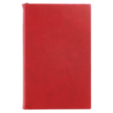 Red with Black Engraving Journal with Lined Notepad - Laser Engraved Leatherette