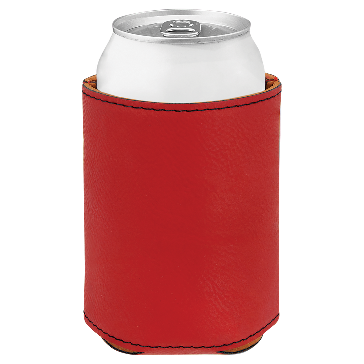 Red with Black Engraving Beverage Holder - Laser Engraved Corporate Gift