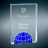 Globe Acrylic - Custom Engraved Award