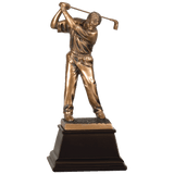 Male Golf Resin Award - Custom Engraved Award