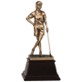 Female Golf Resin Award - Custom Engraved Award