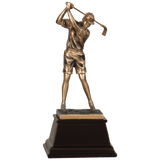 Female Golf Resin Award - Custom Engraved Award