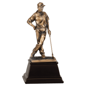 Male Golf Resin Award - Custom Engraved Award