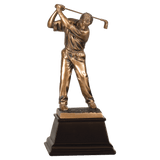 Male Golf Resin Award - Custom Engraved Award