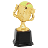 Soccer Happy Cup Trophy - Custom Engraved Trophy