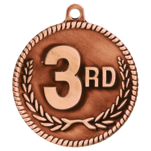 High Relief Medal - Custom Engraved Award