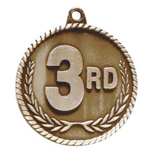 High Relief Medal - Custom Engraved Award