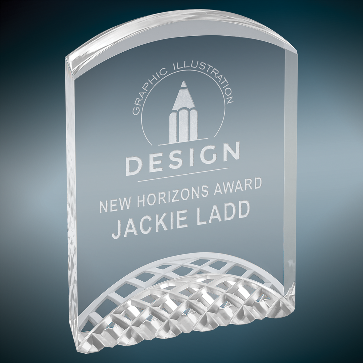 Horizon Acrylic - Custom Engraved Award