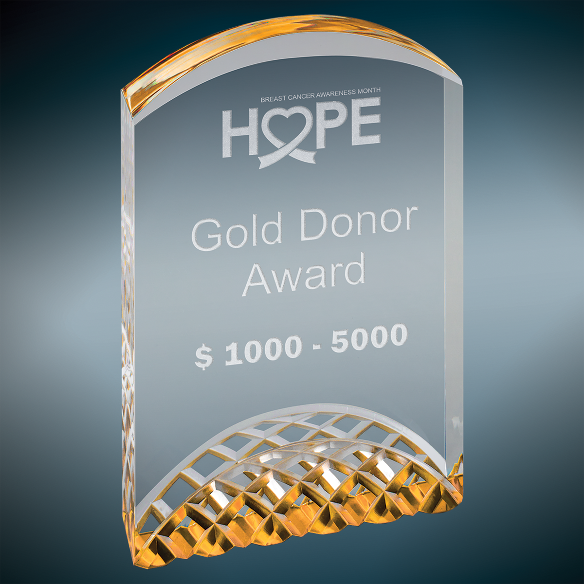 Horizon Acrylic - Custom Engraved Award