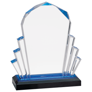 Faceted Impress Acrylic - Custom Engraved Award
