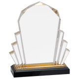 Faceted Impress Acrylic - Custom Engraved Award