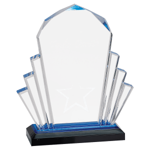 Faceted Impress Acrylic - Custom Engraved Award