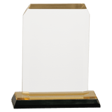 Clipped Corner Impress Acrylic - Custom Engraved Award